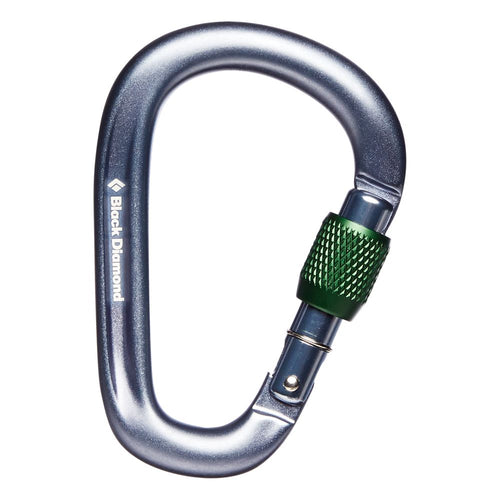 Black Diamond Pear Lock Screwgate Carabiner