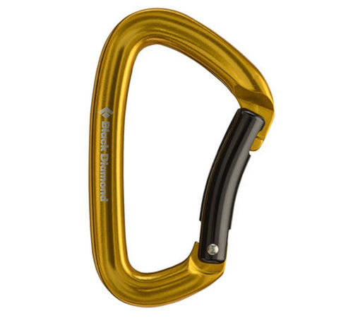 Black Diamond Positron Bent Gate Carabiner