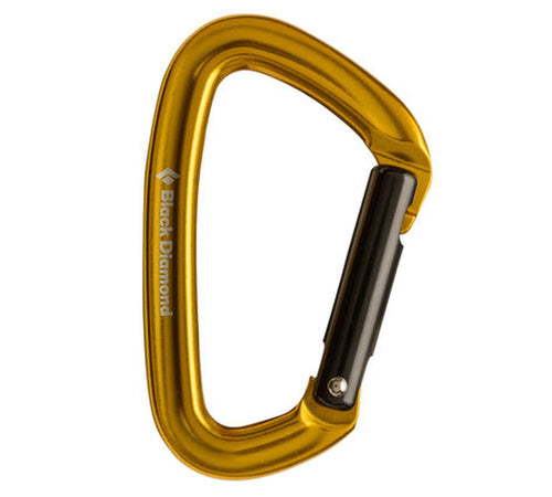 Black Diamond Positron Straight Gate Carabiner