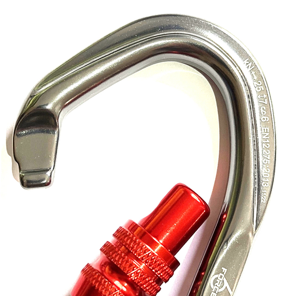 Force 6 Screw Gate Carabiner
